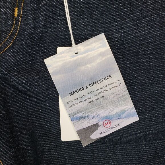 AG Adriano Goldschmied The Tellis Modern Slim Jeans Mens 29x34 Blue Denim Pants - Picture 4 of 8